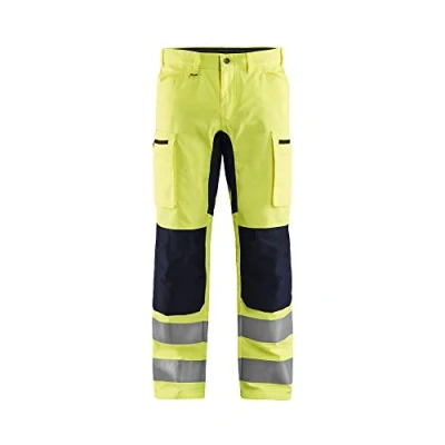 Abbildung von Blaklader 158518113399C44 Arbeitshose mit Stretch, High Vis Gelb/Schwarz, Größe C44