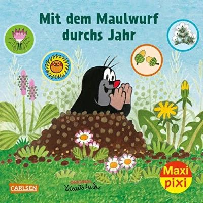 Abbildung von Maxi Pixi 405: VE 5 Mit dem Maulwurf durchs Jahr (5 Exemplare) (405)