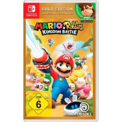 Abbildung von Mario &amp; Rabbids Kingdom Battle Gold Edition Nintendo Switch