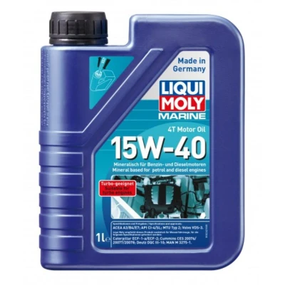 Abbildung von Liqui Moly Marine 4T 15W 40 1l Motoröl 25015 TOYOTA: Yaris II Schrägheck, Avensis Kombi, III HYUNDAI: i20 Tucson