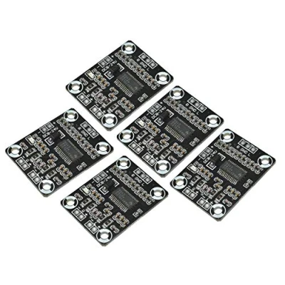 Abbildung von TECNOIOT 5 Stück TPA3110 2 x 15 W digitaler Audio Stereo Verstärker Mini Binaural Ultra PAM8610