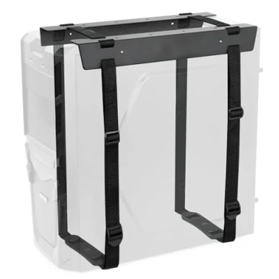 Abbildung von VIVO MOUNT PC02S Untertisch Halterung für PC, Verstellbarer Gurt und Stahlhalterung, Computergehäuse, Schwarz