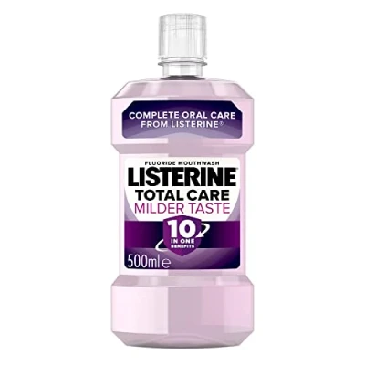 Abbildung von Listerine Total Care Zero Mouthwash Alcohol Free 500ml alkoholfreie Mundspülung mit 6 in 1 Schutz