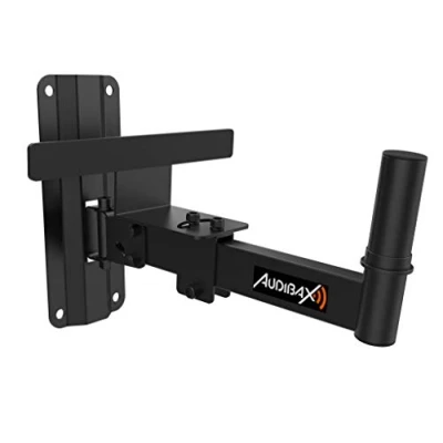 Abbildung von Audibax Neo 20 Black Soporte de Pared para Altavoz Profesional Vaso 35mm