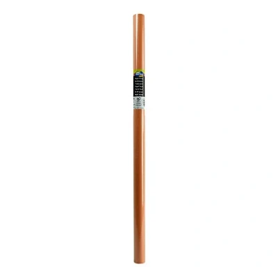 Abbildung von Clairefontaine 95758C Rolle Kraftpapier, 3 x 0,70 m, 65 g, ideal für Bastelprojekte und DIY, Orange, 1
