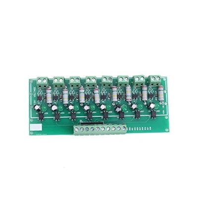 Abbildung von Optokoppler Isolationsmodul, AC 110 V 220 8 Kanal Erkennungsmodul, PNP Testmodul mit hohem Ausgang, Leistungsüberwachung