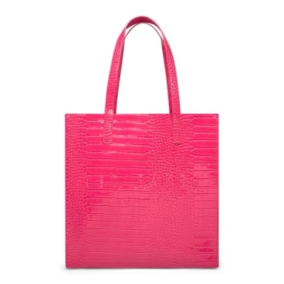 Abbildung von Ted Baker Croccon Shopping Bag, Damen, Größe: One Size, Pink