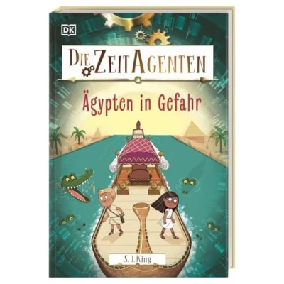 Abbildung von Die Zeit Agenten 4. Ägypten in Gefahr: Ein actionreiches Zeitreise Abenteuer mit spannendem Geschichtswissen. Für Kinder ab 7 Jahren