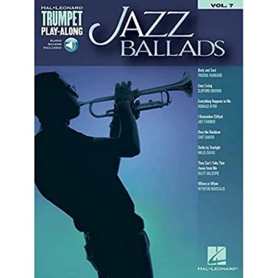 Abbildung von Trumpet Play Along Volume 7: Jazz Ballads (Book &amp; Online Audio): Noten, E Bundle, Download (Audio) für Trompete (Hal Leonard along, Band 7) 7,