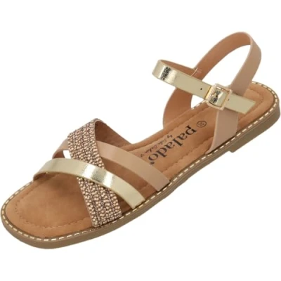 Abbildung von Palado by Sila Sahin Ialis Riemensandalette, Damen, Größe: 37, Beige Schuhe