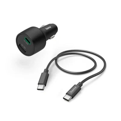 Abbildung von Hama Auto Schnellladegerät Ladeset 32 W, 1x USB C A PD/QC, universal Ladegerät (2 tlg)