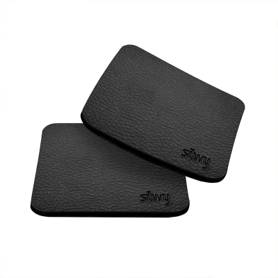 Abbildung von Silwy Magnetic Gel Pad Coasters 8x8 cm noir