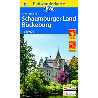 Abbildung von Radwanderkarte BVA Radwandern im Schaumburger Land / Bückeburg 1:50.000, reiß und wetterfest, GPS Tracks Download (Radwanderkarte 1:50.000)