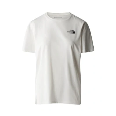 Abbildung von The North Face Foundation Graphic TEE Sport Tshirt, Damen, Größe: XL, Gardenia white/black