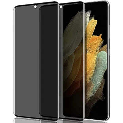 Abbildung von für Samsung Galaxy S23 Sichtschutz Panzerglasfolie, [2 Stück] Anti Spy Displayschutzfolie,Privatsphäre Schutzfolie 9H Härte Gehärtetes Glas Folie Blasenfrei Blickschutzfolie