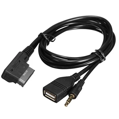 Abbildung von mdi Aux usb,Mdi Usb,Mmi Kabel Aux,Mdi Ami Mmi Musik Schnittstelle Adapter Auto Usb Ladegerät Eingangskabel Adapterkabel Musikschnittstelle Schließen Sie Stock Für A6L A