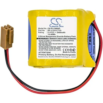 Abbildung von CS PLC980SL Akkus 2400mAh Kompatibel mit [Fanuc] 18 T Series programmable Logic Controllers, Alpha iSV CNC System amplifiers, BETA iSVSP Robot
