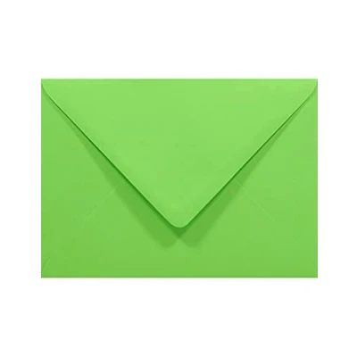 Abbildung von Netuno 100 Brief Umschläge Grün DIN B6 125 x 175 mm 80g Rainbow Briefkuverts farbig ohne Fenster grüne Briefumschläge Hochzeit Geburtstag Taufe Weihnachten bunt Briefhüllen
