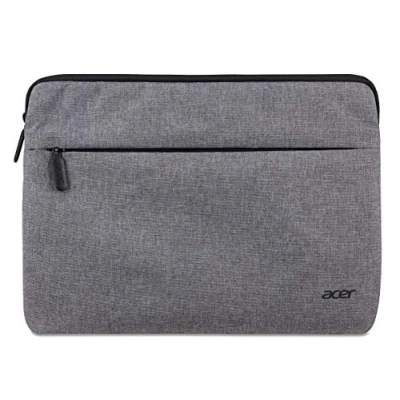 Abbildung von Acer Laptophülle Laptoptasche 11 zoll, Notebook, Tablet, Laptop Tasche, Schutz vor Schmutz und Stoßschäden, extra Fronttasche, hellgrau