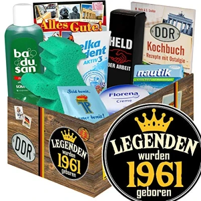 Abbildung von Legenden 1961/1961 Geschenk Geschenke/DDR Geschenkbox Pflege
