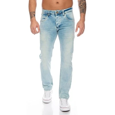 Abbildung von Rock Creek Regular Fit Jeans Herren Hellblau RC 2109