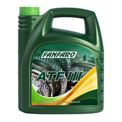 Abbildung von FANFARO ATF III FF8603 4 Automatikgetriebeöl Rot BMW: 5 Touring, 7, 8, NISSAN: Pathfinder 3, MICRA 2, Titan, OPEL: Omega B Caravan