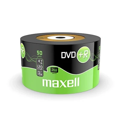 Abbildung von 50 STK. Maxell DVD+R 4,7GB 16x in Shrink