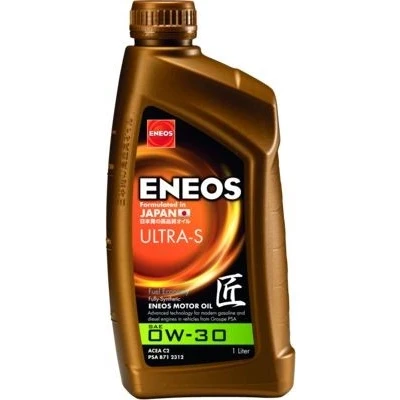 Abbildung von Eneos Ultra S 0W 30 1l Motoröl EU0023401N PEUGEOT: 508 II, 207 Schrägheck, HONDA: CR V 4, HYUNDAI: i30 III Schrägheck