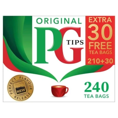 Abbildung von PG Tips Pyramid Original Schwarzer Tee, 240 Teebeutel