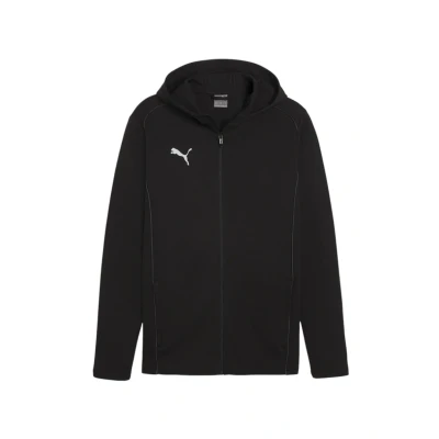 Abbildung von Puma Fussball Teamsport Teamfinal Casuals Sweatjacke, Herren, Größe: XXL, Schwarzsilber