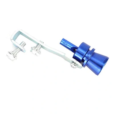 Abbildung von Akozon Auto Turbo Sound Whistle Schalldämpfer Heckschalldämpfer Auspuff Pfeife Blau(M)