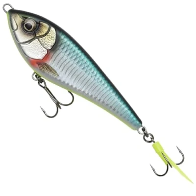 Abbildung von Savage Gear Deviator Swim Jerkbait Green Silver 12.5cm (50g)