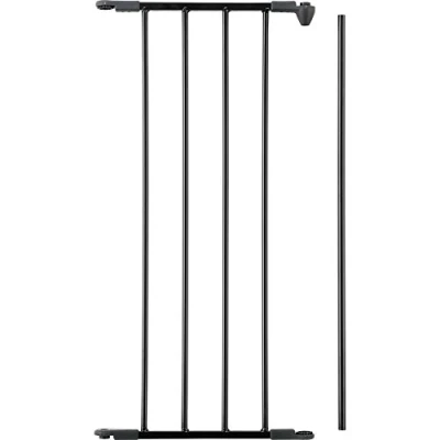 Abbildung von BabyDan Verlängerung Kinderschutzgitter Flex Medium 33 cm, Schwarz