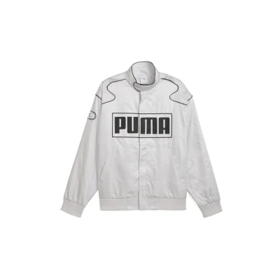 Abbildung von Puma Archive Seasonal Bomberjacke, Größe: Medium, Glacial gray