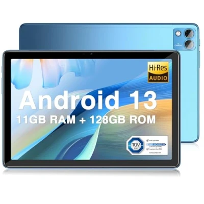 Abbildung von DOOGEE T10S Tablet Android 13 【2023】, 11 GB + 128 (TF 1TB) 10,1 Zoll, Unisoc T606 Tablet, Touchscreen, 8,4 mm Ultra Thin 6600 mAh, 8 MP 5 Widevine L1 Dual 4G LTE /5G WiFi