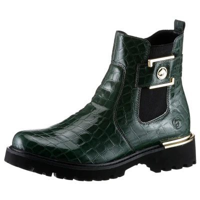 Abbildung von Remonte Chelseaboots, Blockabsatz, Boots, Stiefelette mit praktischem Innen Reißverschluss