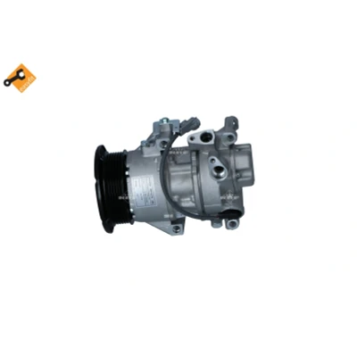 Abbildung von NRF 32736 Kompressor 5SER09C 12 PAG 46 mit Kompressoröl, Dichtring TOYOTA: Yaris II Schrägheck, Auris Schrägheck