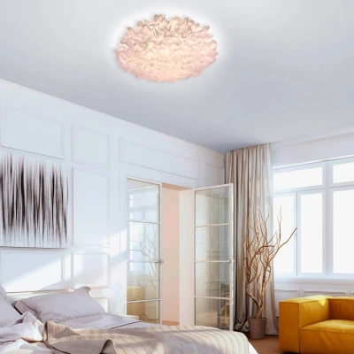 Abbildung von JUST LIGHT LED Deckenleuchte LOLAsmart, Dimmbar, CCT Farbtemperaturwechsel, RGB+W Farbwechsel, Memoryfuktion, 1xLED Board/51,80W/RGB, Warmweiß Neutralweiß Kaltweiß, Smart Home fähig, dimmbar über Fernbedienung, Farbwechsel