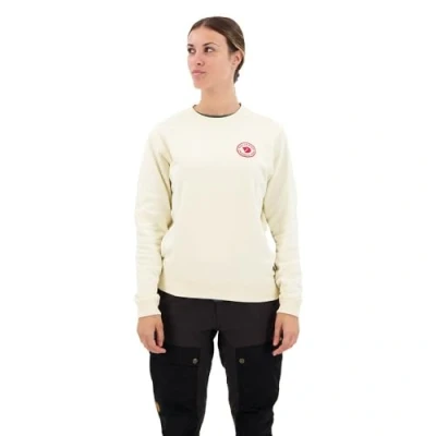 Abbildung von Fjällräven Damen 1960 Logo Badge Sweater, Chalk White, L