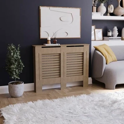 Abbildung von Vida Designs Kommoden &amp; Sideboards, Mitteldichte Holzfaserplatte, Unvollendet, Mittel