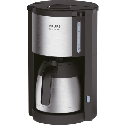 Abbildung von Krups Filterkaffeemaschine KM305D Pro Aroma, 1,25l Kaffeekanne, Papierfilter, für 10 bis 15 Tassen