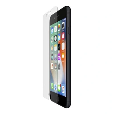 Abbildung von Belkin ScreenForce InvisiGlass Ultra antimikrobieller Displayschutz für das iPhone SE 3. und 2. Gen./ 8/ 7/ 6s/ 6 (iPhone Displayschutz reduziert Bakterienwachstum auf dem Display um bis zu 99 %)