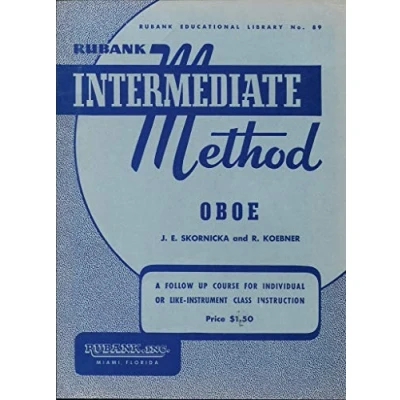 Abbildung von Rubank Intermediate Method Oboe (Rubank Educational Library, Band 89)