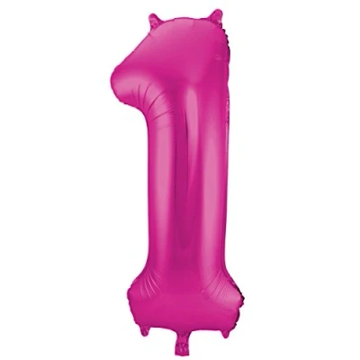 Abbildung von Ballonfolie 0 Pink Metallic Matte 86 cm