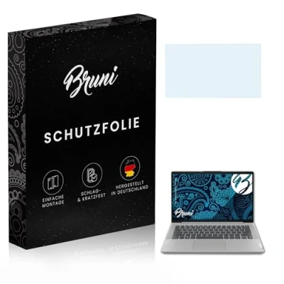 Abbildung von Bruni Schutzfolie kompatibel mit Lenovo IdeaPad 5 14 Inch Folie, glasklare Displayschutzfolie (2X)