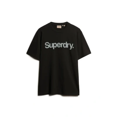 Abbildung von Superdry Tshirt print, Herren, Größe: Medium, Black