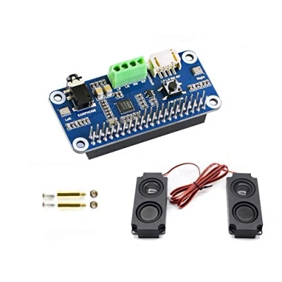 Abbildung von IBest WM8960 Hi Fi Sound Card HAT Audio Module for Raspberry Pi Supports Stereo Encoding/Decoding Playing/Recording Directly Drive Speakers to Play Music,I2S I2C Interface