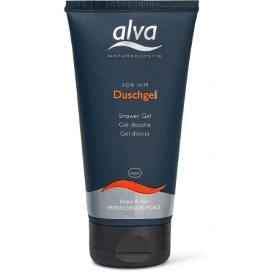 Abbildung von alva® Naturkosmetik FOR HIM Duschgel 175 ml