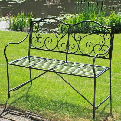 Abbildung von Garden Pleasure Gartenbank &quot;Vesuv&quot;, BxTxH:106x54x93 cm