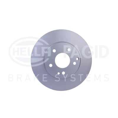 Abbildung von HELLA PRO High Carbon 8DD 355 127 551 Bremsscheibe 288 25 05/07 112 innenbelüftet beschichtet hochgekohlt ohne Radbefestigungsbolzen, Radnabe